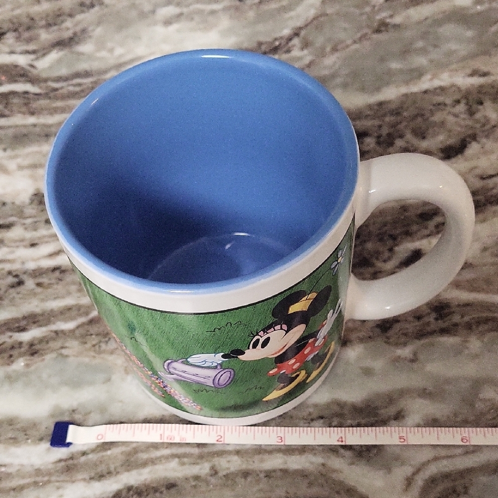 Disney Minnie Mouse Green and Blue Mug # 1 MOM - Picture 8 of 9